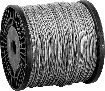 Тросы стальные DIN 3055 в оплетке серия ПРОФЕССИОНАЛ купить в Тюмени