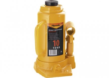 Домкрат гидравлический бутылочный 10 т h подъема 200-385 мм  SPARTA 50325 купить в Тюмени