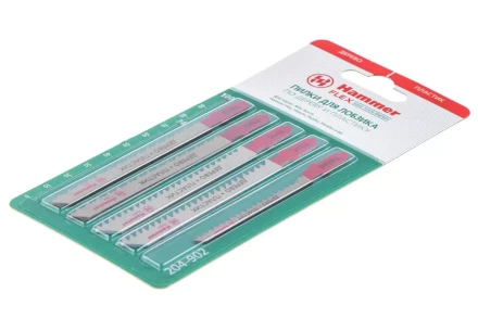 Пилки для лобзика HAMMER JG WD-PL набор No2 (5шт.) купить в Тюмени