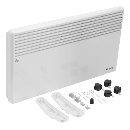 Конвектор электрический CH-2000, 2000 Вт, X-образный нагреватель, термостат, колеса // MTX 98107 купить в Тюмени