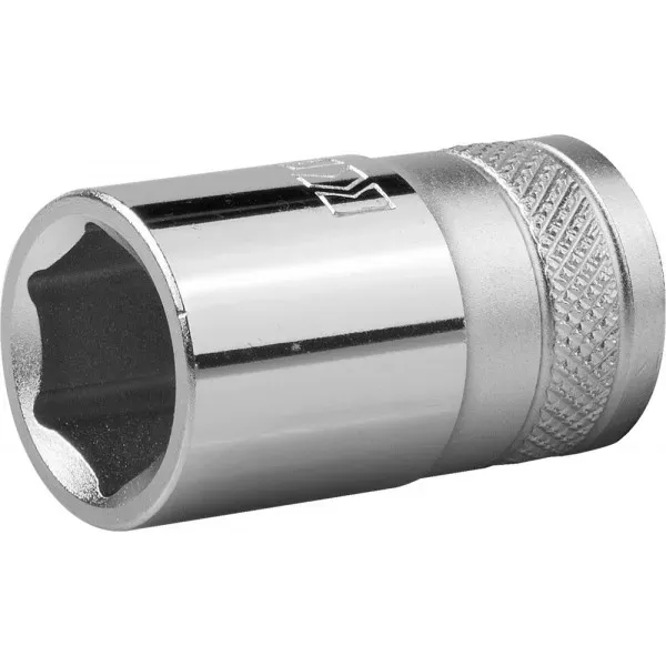 Торцовая головка KRAFTOOL "INDUSTRIE QUALITAT", Cr-V, FLANK, хромосатинированная, 1/2", 14 мм 27805-14_z01 купить в Тюмени