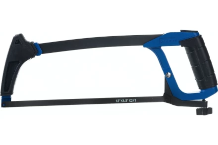 Ножовка ЗУБР &quot;МАСТЕР&quot; по металлу, биметаллическое полотно, усиленная рамка, металлическая обрезиненная ручка, 300 м 15774_z02 купить в Тюмени