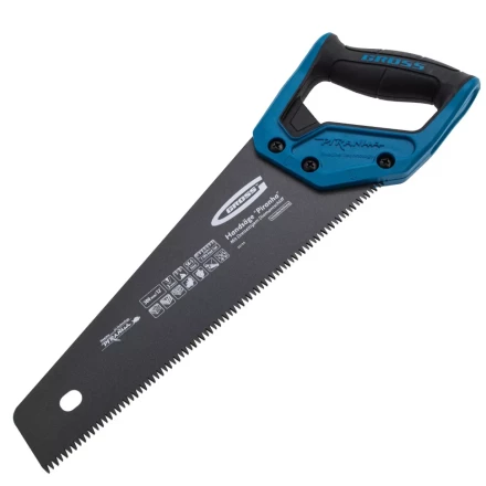 Ножовка по дереву &quot;PIRANHA&quot;, 300 мм, 7 TPI, 3D-зуб, тефлоновое покрытие полотна, двухкомпонентная рукоятка Gross 24124 купить в Тюмени