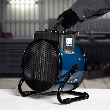 Тепловая пушка, керамический нагреватель K3, 3 режима, 230В, 1500/3000 Вт// Сибртех 96404 купить в Тюмени