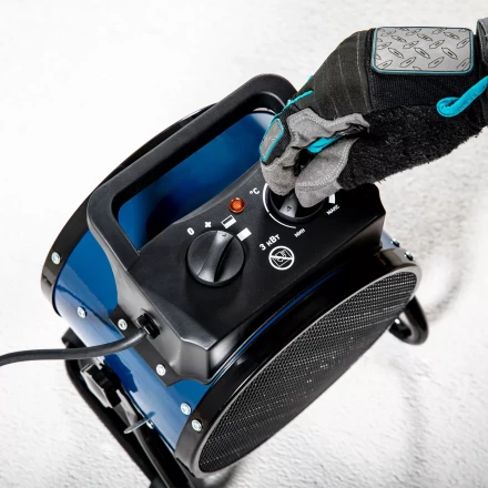 Тепловая пушка, керамический нагреватель K3, 3 режима, 230В, 1500/3000 Вт// Сибртех 96404 купить в Тюмени