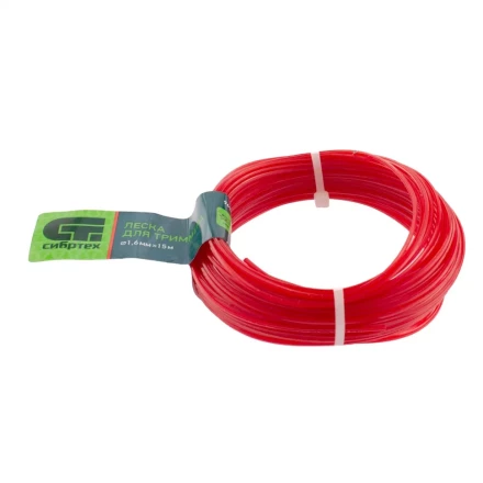 Леска для триммера звезда, 1.6 мм х 15 м, Россия Сибртех 961695 купить в Тюмени