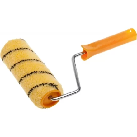 Валик DUALON ПОЛИАКРИЛ малярный в сборе, ворс 12мм, бюгель 8мм, 48x180мм, STAYER Profi 03182-18_z01 купить в Тюмени