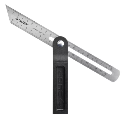 Малка-угломер ЗУБР &quot;МАСТЕР&quot; пластиковый корпус, полотно с гравированной шкалой 3428_z01 купить в Тюмени
