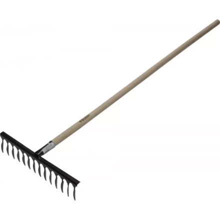 Грабли ЗУБР садовые с черенком, 14 витых зубцов 4-39581-14 купить в Тюмени