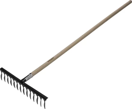 Грабли ЗУБР садовые с черенком, 14 витых зубцов 4-39581-14 купить в Тюмени