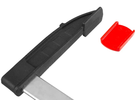 Струбцина ЗУБР &quot;МАСТЕР&quot;, тип &quot;F&quot;, пластмассовая ручка, стальная закаленная рейка, 120х1000мм 32150-120-1000 купить в Тюмени