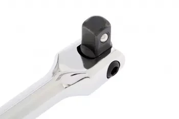 Вороток однорычажный 380 мм с квадратом 1/2&quot; на шарнире CrV хромированный MATRIX MASTER 14066 купить в Тюмени