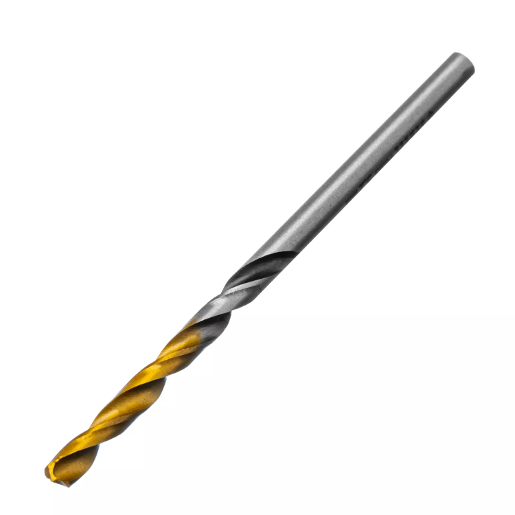Сверло спиральное по металлу 3,2 x 65мм, Р6М5, Golden Tip, многогранная заточка, 2шт. Denzel 718269 купить в Тюмени