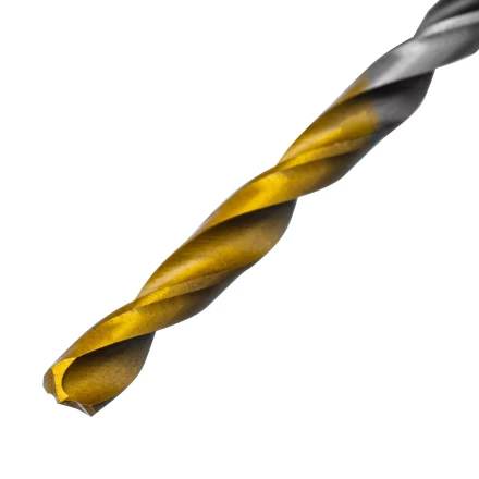 Сверло спиральное по металлу 3,2 x 65мм, Р6М5, Golden Tip, многогранная заточка, 2шт. Denzel 718269 купить в Тюмени