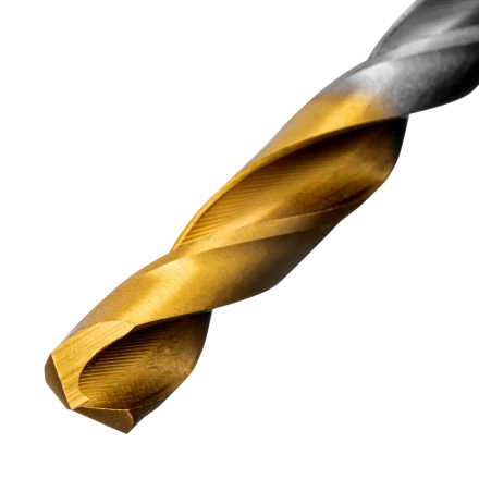 Набор сверл по металлу Denzel 723002, 1,5-6,5мм, Р6М5-TiN, Golden Tip, 13 шт купить в Тюмени