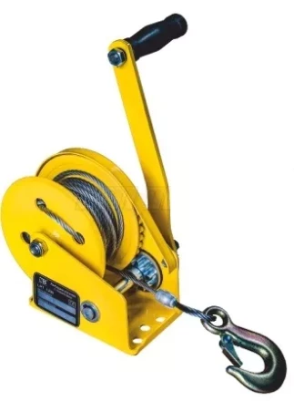 Лебедка ручная с тормозом LRT 1800 канат LB купить в Тюмени