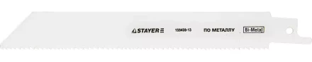 Полотно STAYER &quot;PROFI&quot; S922EF для сабельной эл. ножовки Bi-Met,тонколистовой, профильный металл, нерж сталь, цвет мет 159459-13 купить в Тюмени