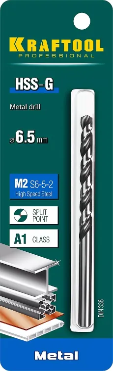 Сверла по металлу HSS-G 29651-6.5 купить в Тюмени