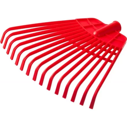 GRINDA. Грабли веерные без черенка, полиэтиленовые усиленные 421879 купить в Тюмени