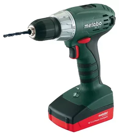 Дрель-винтоверт аккумуляторная Metabo BS 18 Li в кейсе купить в Тюмени