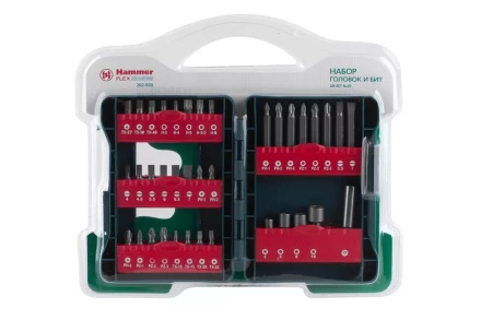 Набор бит HAMMER DR набор No20 37шт. купить в Тюмени