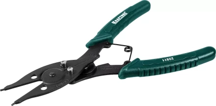 Съемник стопорных колец KRAFTOOL, внешний/внутренний, 12-в-1 22811 купить в Тюмени