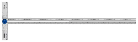 ЗУБР Т-угольник алюминиевый с подвижной направляющей, Профессионал (34389) купить в Тюмени