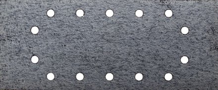 Лист шлифовальный универсальный URAGAN с покрыт. стеарата цинка, 14 отверстий по кругу, для ПШМ, P60, 115х280мм, 10шт 907-23104-060-10 купить в Тюмени