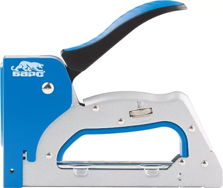 Степлер металлический 3 в 1 регул. удара двухкомп. рукоятка,тип скобы 53 300 500 6-14мм БАРС 40004 купить в Тюмени