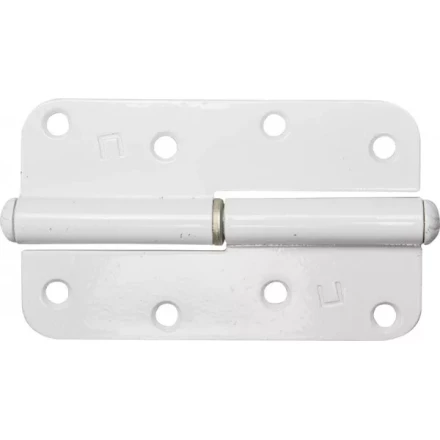 Петля накладная стальная &quot;ПН-110&quot;, цвет белый, правая, 110мм 37651-110R купить в Тюмени