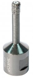 Коронка алмазная по керамограниту D 6 мм для УШМ сух рез Энкор 48300