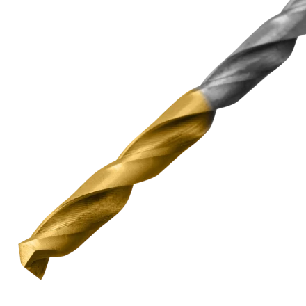 Набор сверл по металлу Denzel 723003, 1-10 мм, Р6М5-TiN, Golden Tip, 19 шт купить в Тюмени