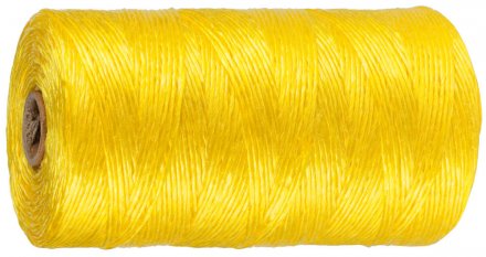 Шпагат STAYER многоцелевой полипропиленовый, d=1,5 мм, желтый, 110 м, 32 кгс, 0,8 ктекс 50077-110 купить в Тюмени