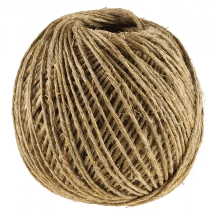 Шпагат STAYER хозяйственно-бытовой, льнопеньковый, d=1,4 мм, 60 м, 13,5 кгс, 1,25 ктекс 50110-060 купить в Тюмени