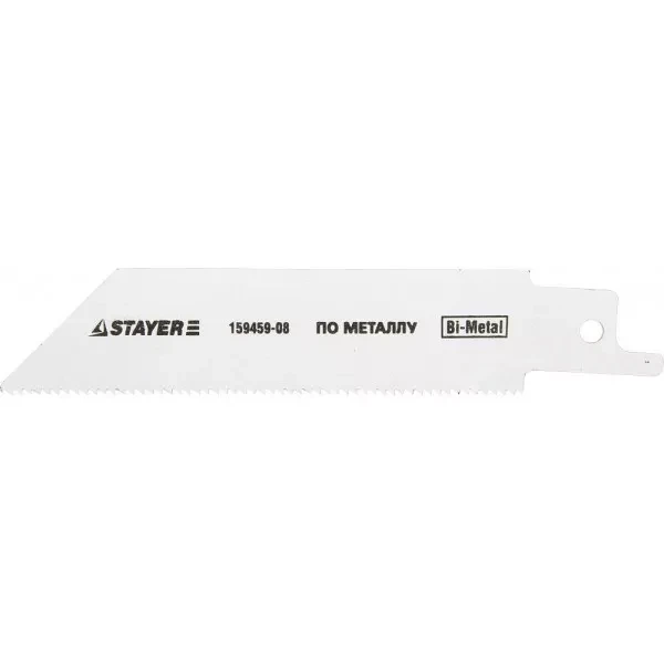 Полотно STAYER "PROFI" S522EF для сабельной эл. ножовки Bi-Met,тонколистовой, профильный металл, нерж сталь, цвет мет 159459-08 купить в Тюмени