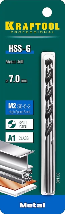 Сверла по металлу HSS-G 29651-7 купить в Тюмени