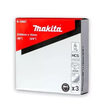 Набор полотен Makita B-16667 для ленточной пилы купить в Тюмени