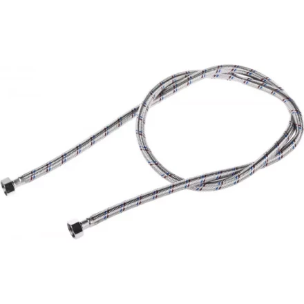 Подводка гибкая STAYER для воды, оплетка из нержавеющей стали, г/г 1/2&quot; - 1,5м 51015-G/G-150 купить в Тюмени