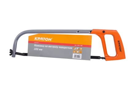Ножовка по мет поворотная, перставн (полотно 300/150мм) Кратон 2 03 11 002 купить в Тюмени