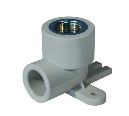 Уголок с креплением PP-R ВР 20х 1/2 серый (20/80) 44190 купить в Тюмени