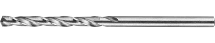 Сверло ЗУБР &quot;ЭКСПЕРТ&quot;  по металлу, цилиндрический хвостовик, быстрорежущая сталь Р6М5, класс точности А1, 3х61мм 4-29625-061-3 купить в Тюмени