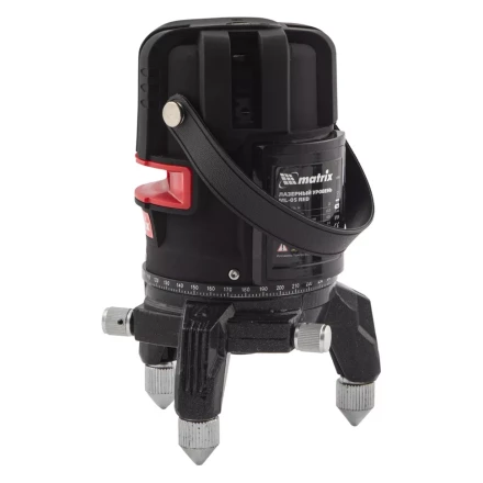 Лазерный уровень ML 05 Red, 20 м, 635 нм, резьба 5/8&quot; Matrix 35066 купить в Тюмени