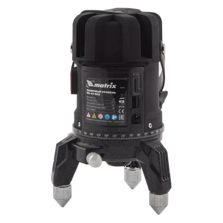 Лазерный уровень ML 05 Red, 20 м, 635 нм, резьба 5/8&quot; Matrix 35066 купить в Тюмени