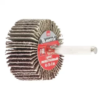 Круг лепестковый для дрели 40 х 20 х 6 мм P 120 MATRIX 74169 купить в Тюмени