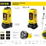 Нивелир лазерный линейный SLL-2, STAYER 34960-H2, штатив, кейс, 10м, точн. +/-0,5 мм/м 34960-H2 купить в Тюмени