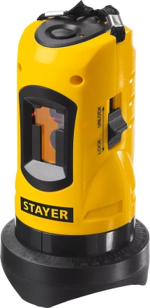 Нивелир лазерный линейный SLL-2, STAYER 34960-H2, штатив, кейс, 10м, точн. +/-0,5 мм/м 34960-H2 купить в Тюмени
