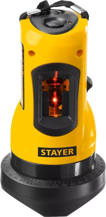 Нивелир лазерный линейный SLL-2, STAYER 34960-H2, штатив, кейс, 10м, точн. +/-0,5 мм/м 34960-H2 купить в Тюмени