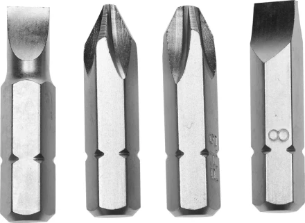 Набор STAYER &quot;PROFI&quot; Биты для ударно-поворотной отвертки, Cr-V, 38мм, 4 предмета 25667-S4 купить в Тюмени