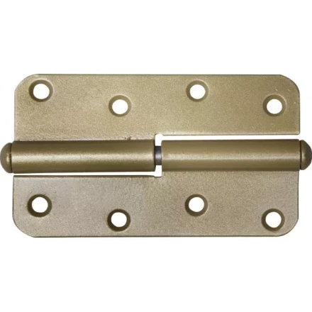 Петля накладная стальная &quot;ПН-110&quot;, цвет бронзовый металлик, правая, 110мм 37655-110R купить в Тюмени