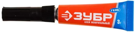 Клей-гель ЗУБР моментальный, на блистере, 3 г 41911 купить в Тюмени
